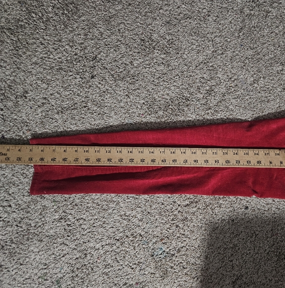 Red Velvet Corduroy Pants 👖 - Picture 6 of 6
